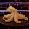 Polygonal Beige Octopus on the table main view