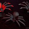 Papercraft Spiders color options